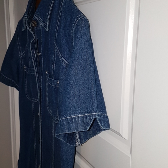 🌼RARE🌼90s Vintage Adriana denim dress - Picture 5 of 6